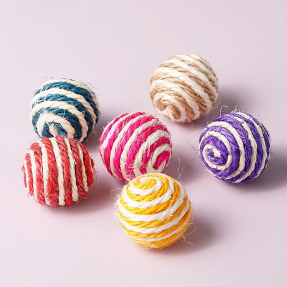 Rope Ball Plaything Chew Soft Plush Dog & Cat Toy for Fun and Play - Picture 9 of 10